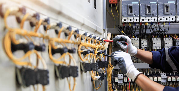 Professional Electrician technician working in St. Leon, IN
